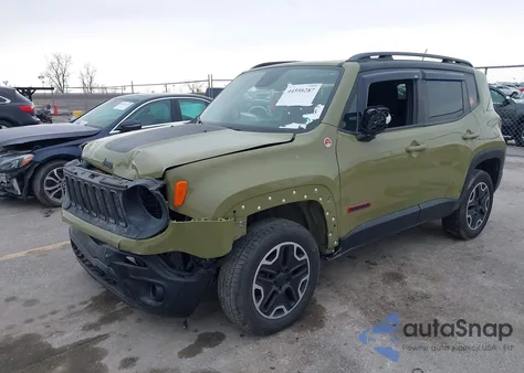 2015 Jeep Renegade Trailhawk from USA, damaged, VIN ZACCJBCT5FPB80607